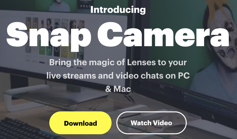 snap camera app for mac